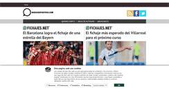 Desktop Screenshot of mediosdeportivos.com