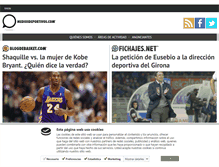Tablet Screenshot of mediosdeportivos.com